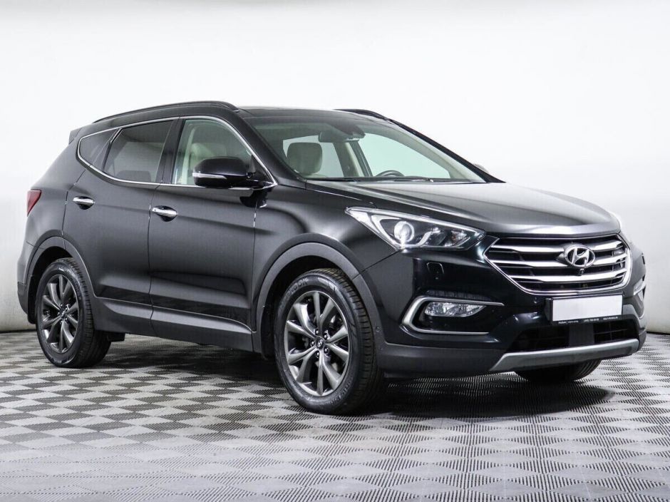 Hyundai Santa Fe 2.2 АКПП, 2017, 74 000 км фото 3